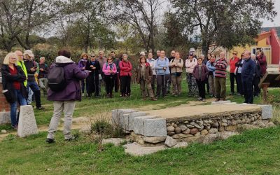 30 de Octubre de 2022: Salida al Yacimiento arqueológico El Beneficio y las vías pecuarias de Collado Mediano
